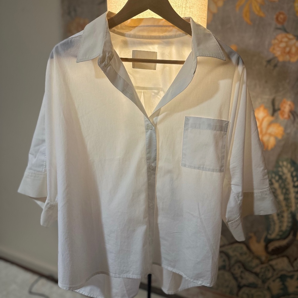 Citizens of Humanity ‘Origami’ Oversized Poplin Shirt - M